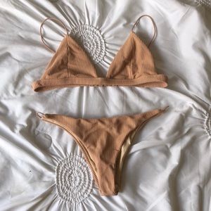 Lolli Ribbed Bikini Set